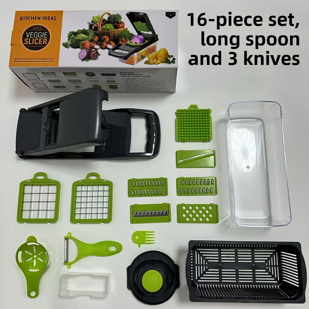 Multifunctional Vegetable Slicer Dicer Grater Set