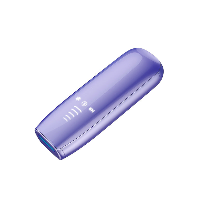 Handheld laser ice point hair removal device