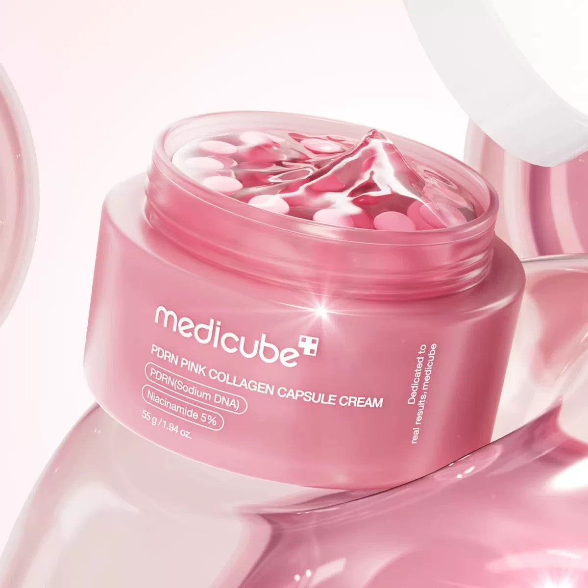 Pink brightening cream