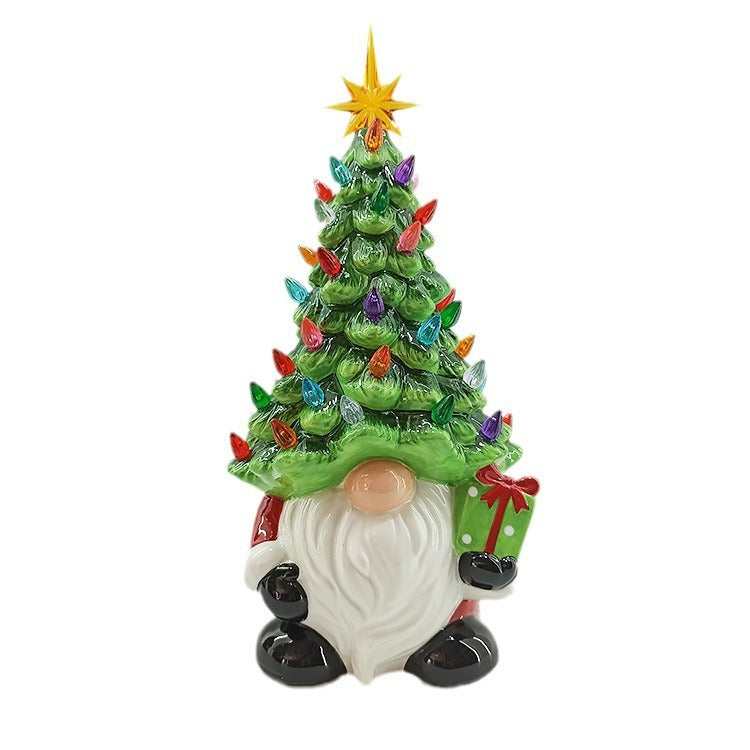 Christmas tree table decoration