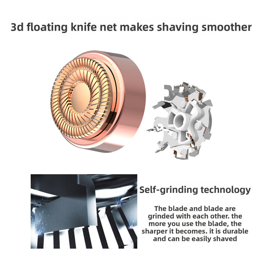 Women's Rechargeable Hair Removal Shaver
