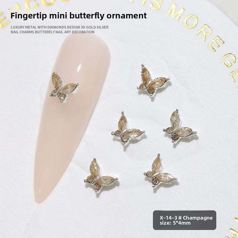 Mini fingertip butterfly