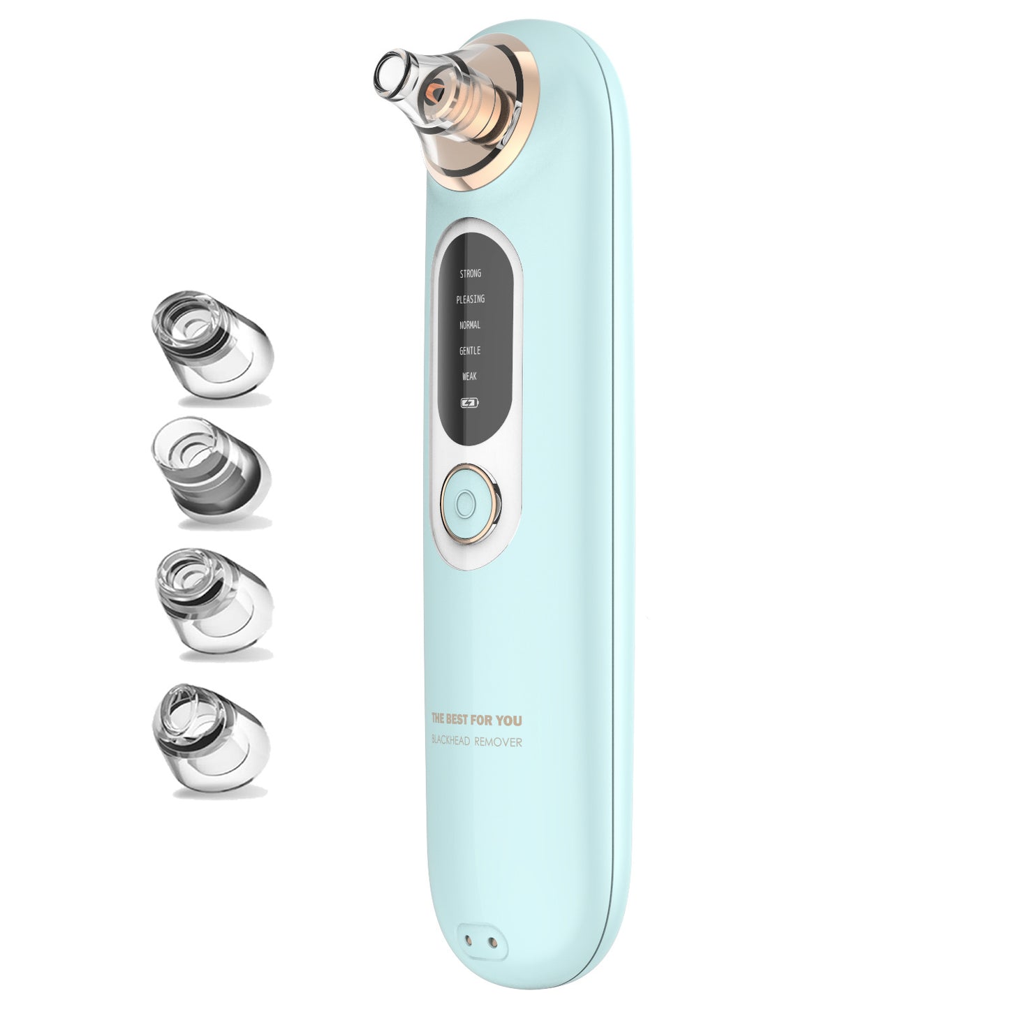 Beauty device for removing blackheads