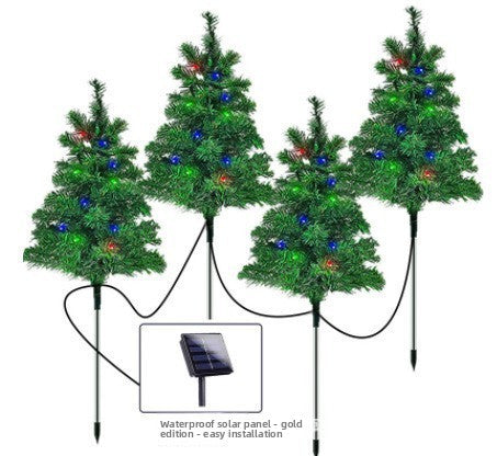 Product Title: Solar Christmas Tree Lights