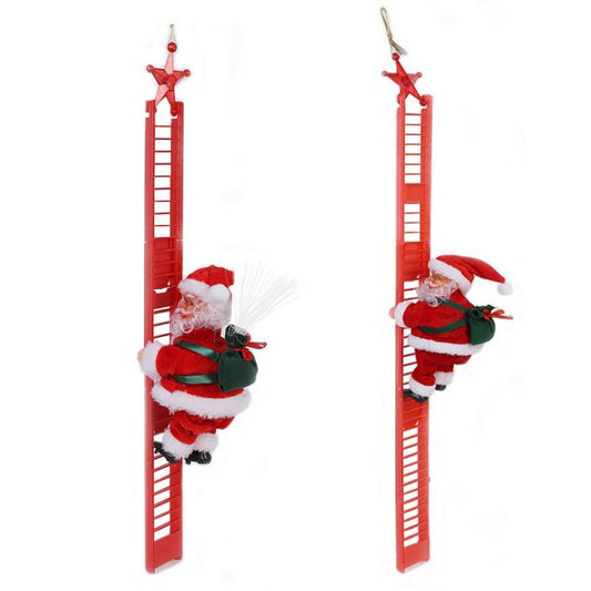 Electric Climbing Santa Claus Christmas Toy