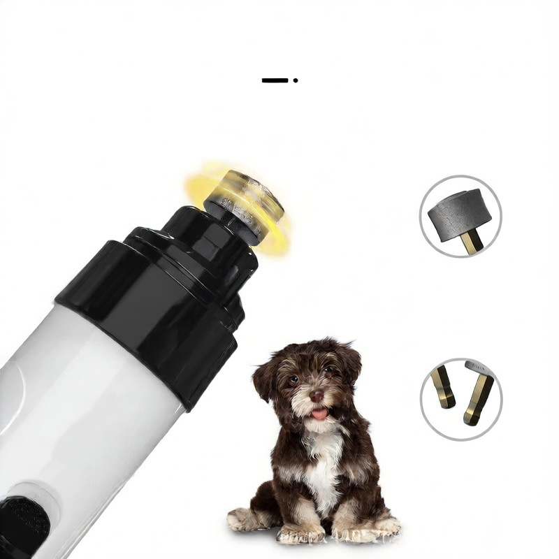 Rechargeable Pet Nail Grinder with LED Light