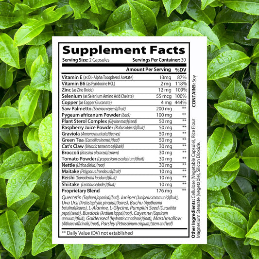 Male Prostate Health Capsules