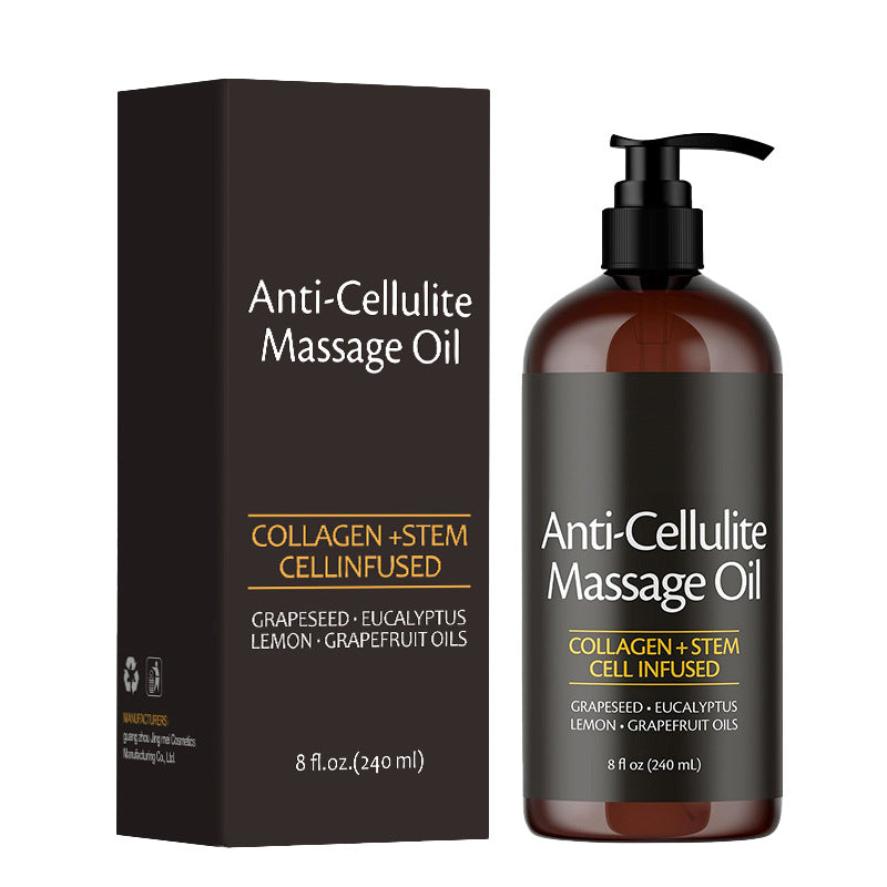 Anti-cellulite massage oil