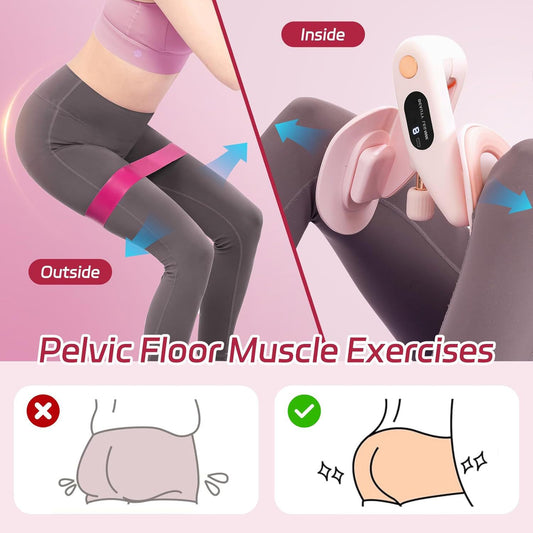 Pelvic floor muscle training and repair device