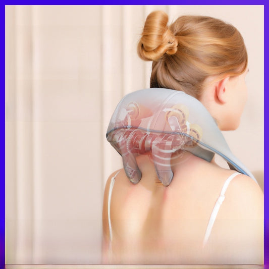 Cervical vertebra massage instrument