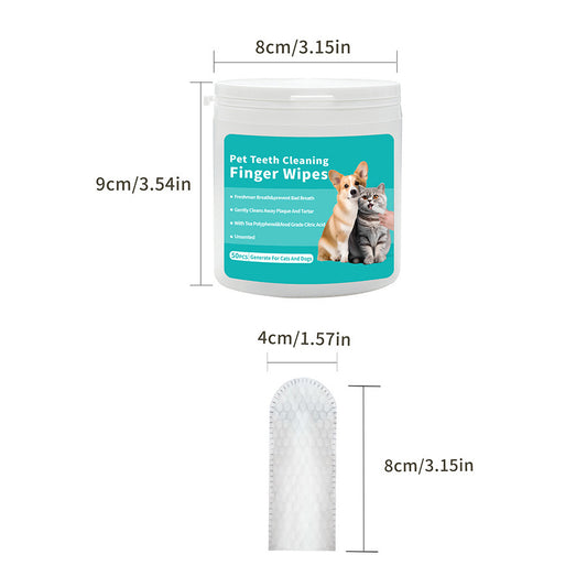 Pet Eye Tear Stain Cleaning Wipes