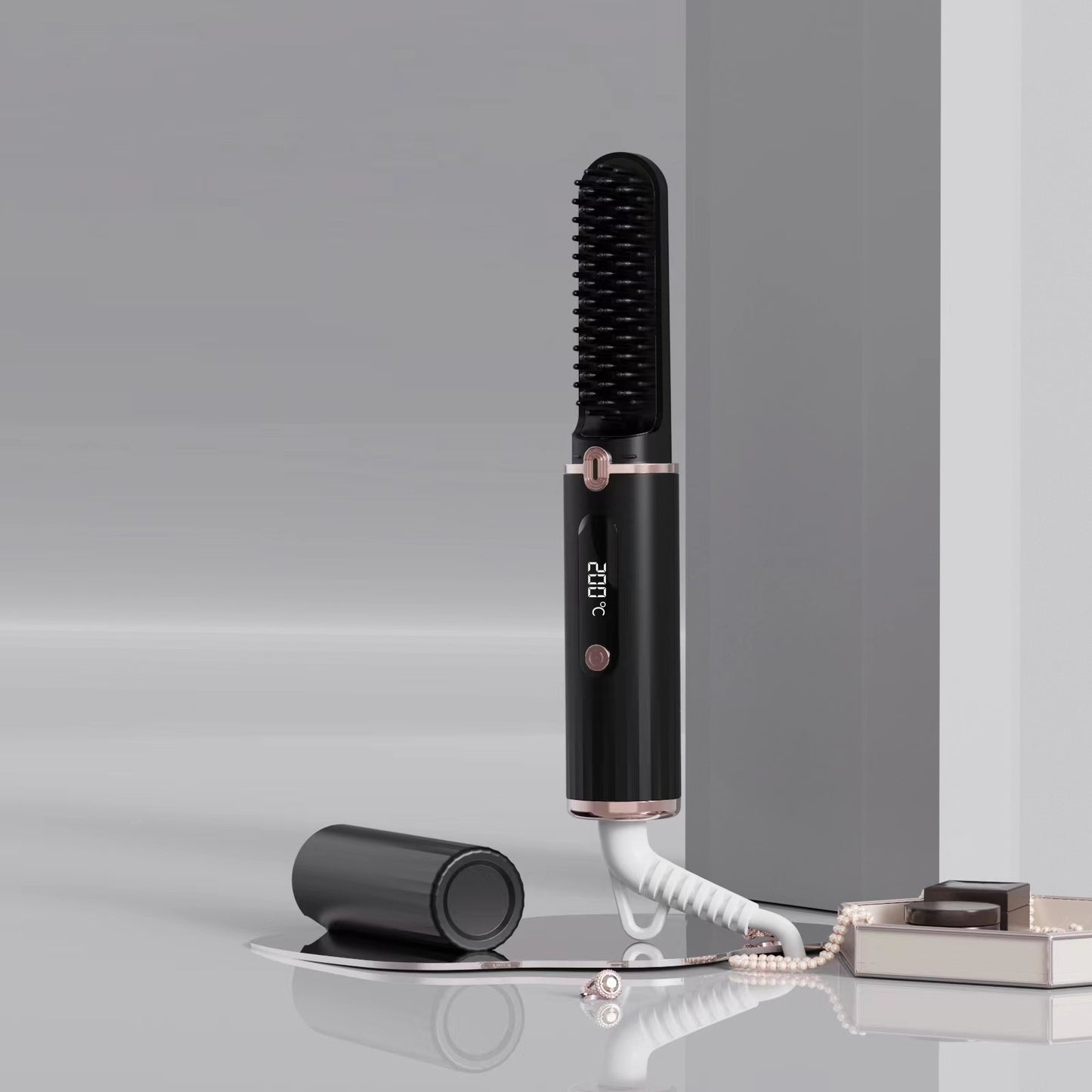 Wireless Hair Straightening Comb