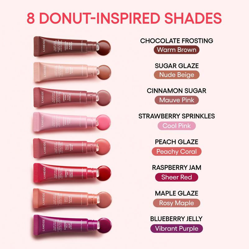 Laneige Glaze Craze Tinted Lip Serum, Hydrating & Moisturizing Lip Tint, Korean Lip Care, Infused with Polypeptide