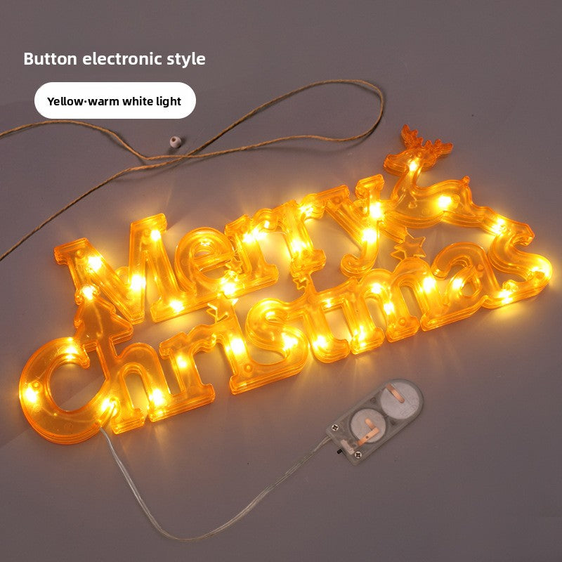 Christmas Decorative Letter Lights