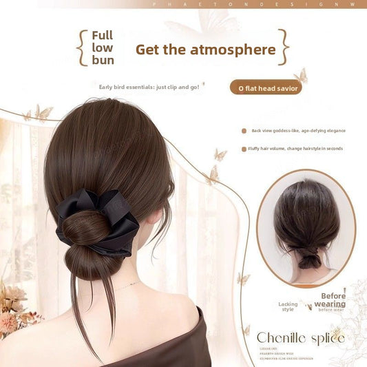 Synthetic Hair Bun