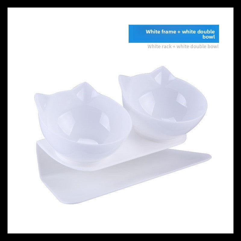 15-Degree Slope Pet Feeding Bowl Set