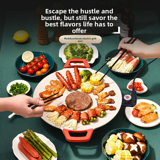 Multifunctional electric baking pan