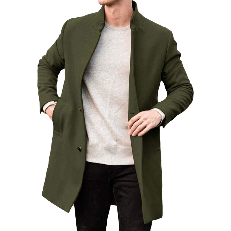 woolen men coat