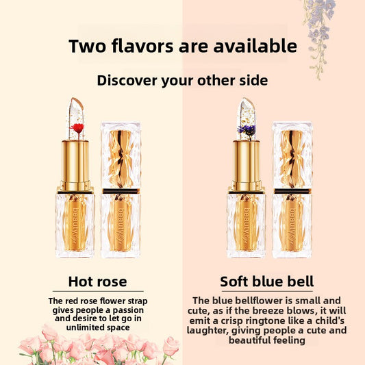 Moisturizing, Moisturizing, Warm-Changing, Transparent Jelly Lipstick