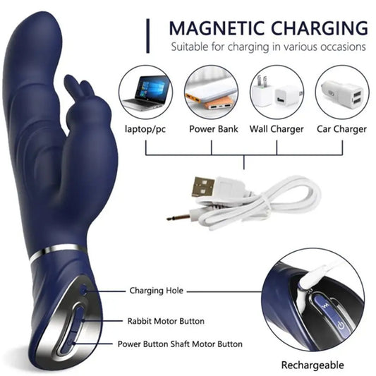 Rabbit vibrating rod