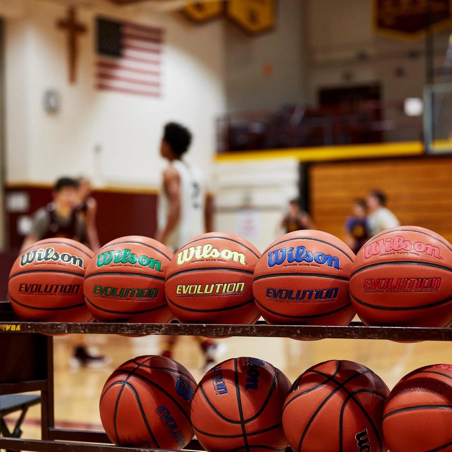 WILSON Men's Evolution Game Basketball ( 29.5) -USA STOCK USA