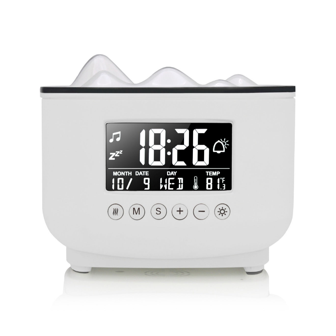 Multifunctional Aromatherapy Humidifier with Clock