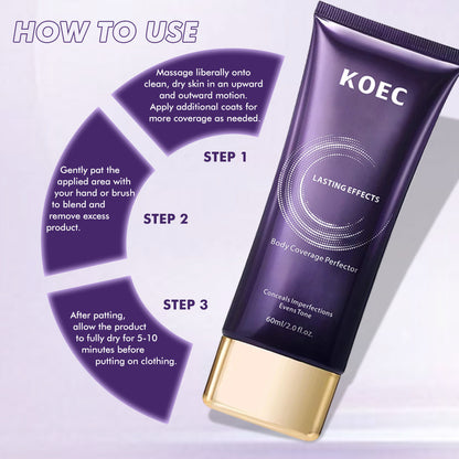 Waterproof Moisturizing Body Concealer Cream