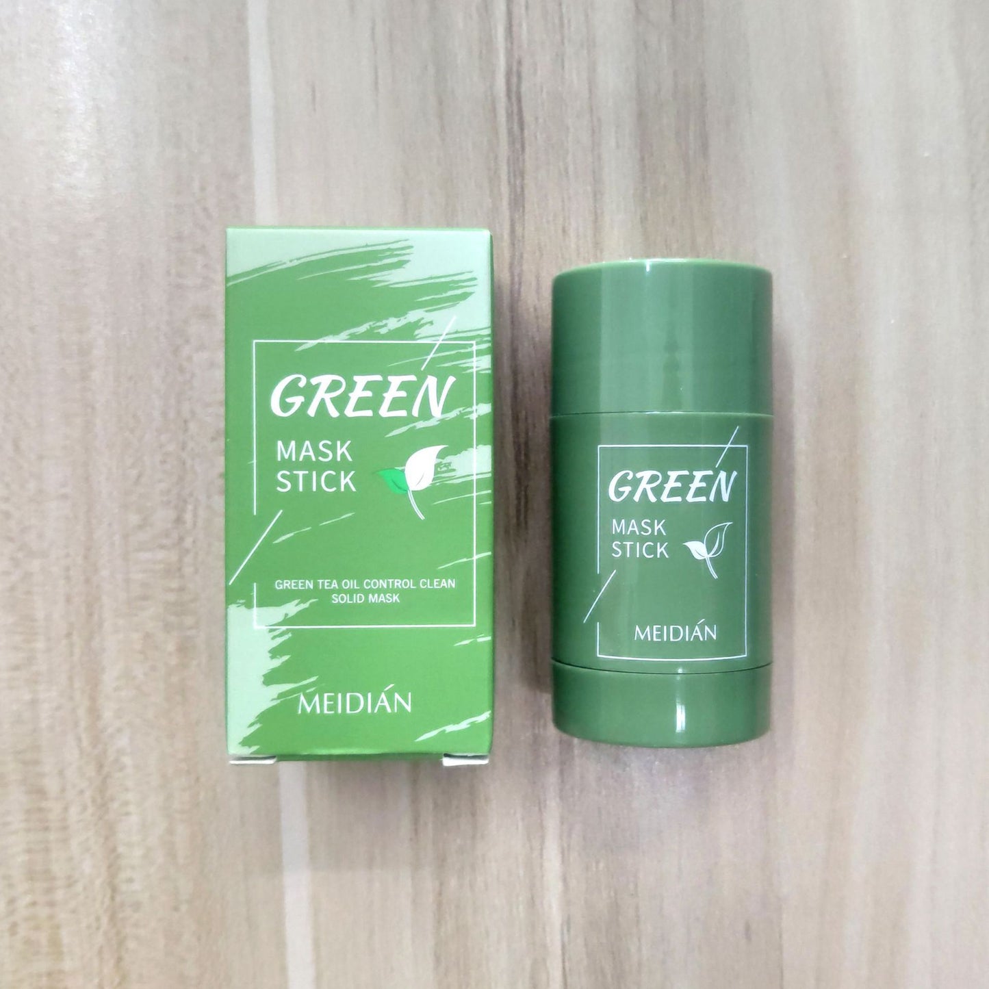 charming green tea cleaning solid mask eggplant deep cleansing  solid mask