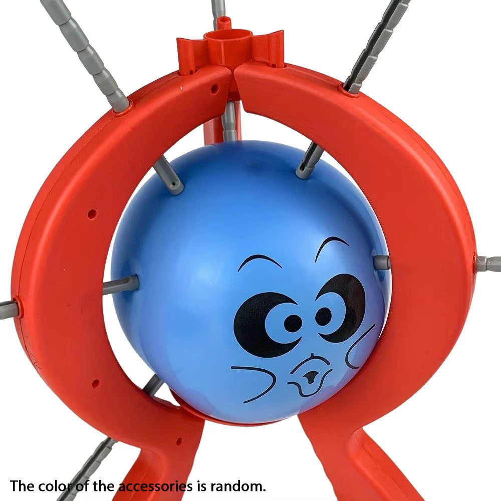 1 Set Tabletop Balloon Game,Spike Toy Board Game, Prank Explode Balloon Interactive Trick, Gag Toys for Family Gathering