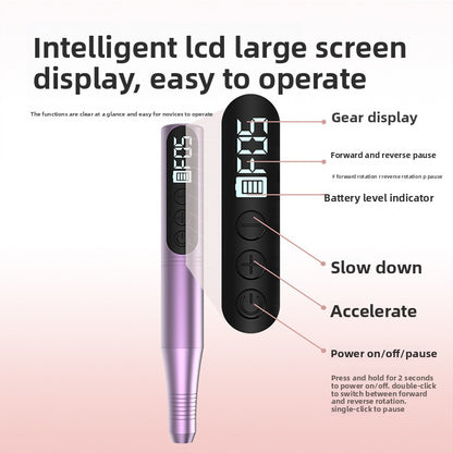 Portable Electric Nail Polishing Machine