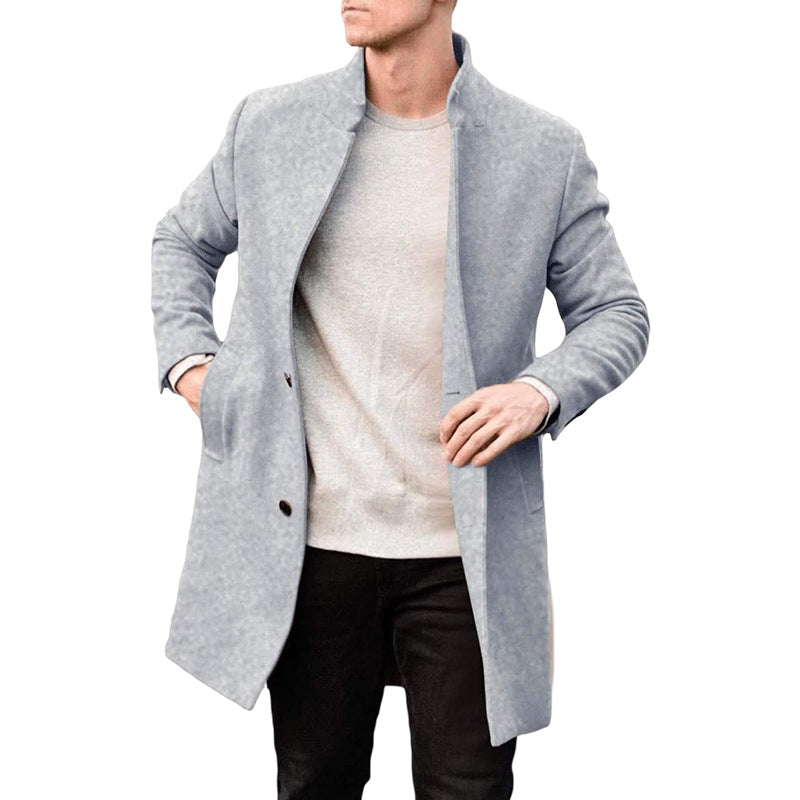 woolen men coat
