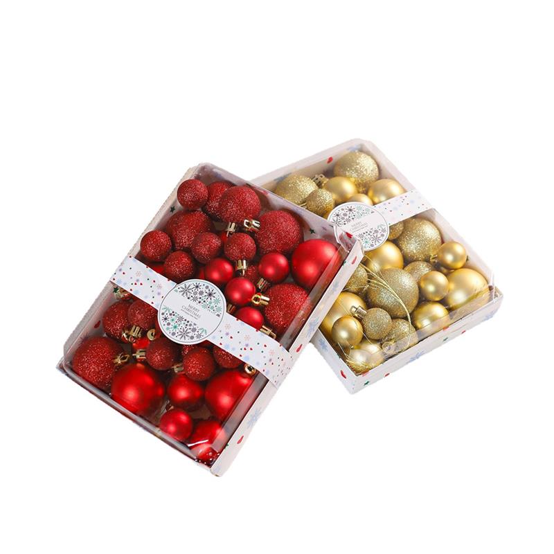 Christmas Ball Ornaments Set 42 Pieces
