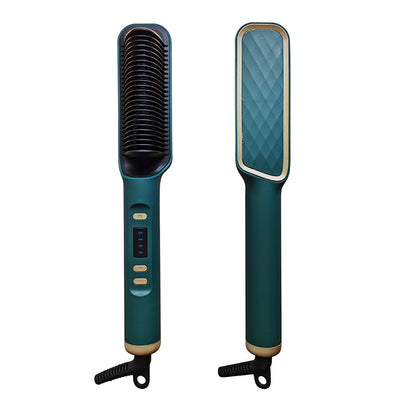 Lcd Hair Straightening Comb