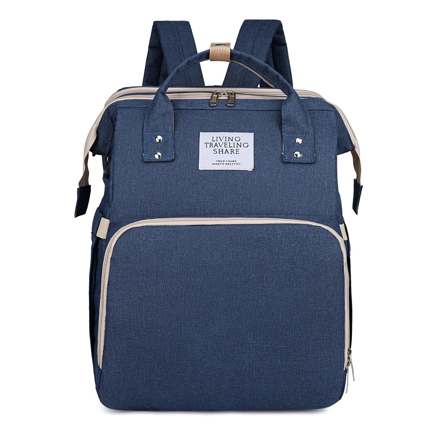 Multifunctional Folding Diaper Backpack