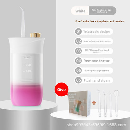 Portable Rechargeable Dental Cleaner