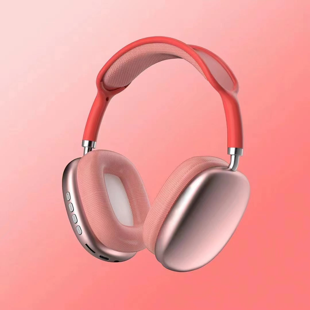 over-ear Bluetooth headphones