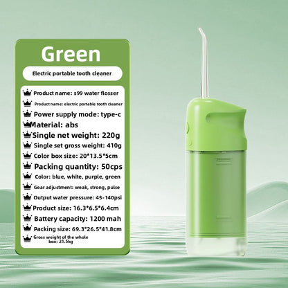 Portable Electric Dental Irrigator Oral Cleaner