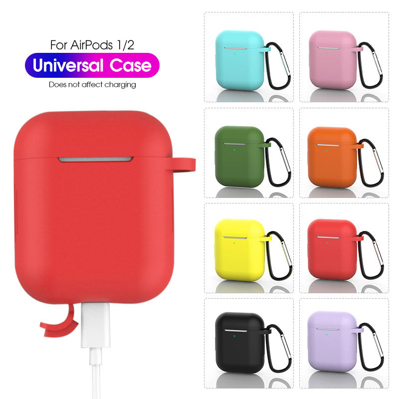 AirPods Silicone Protective Case with Hook