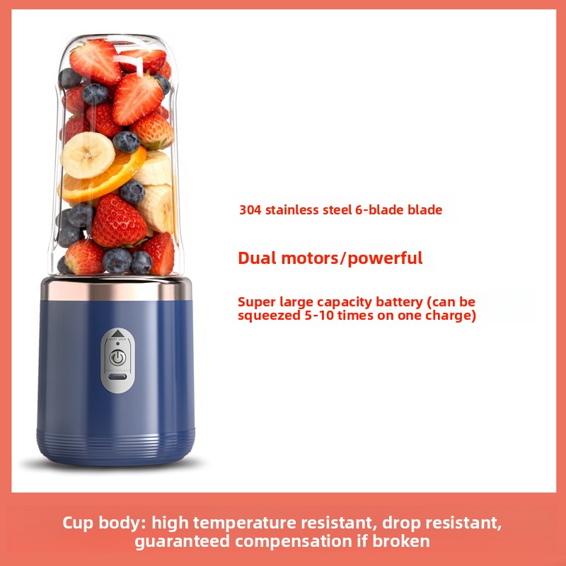 Portable USB Rechargeable Juicer Cup