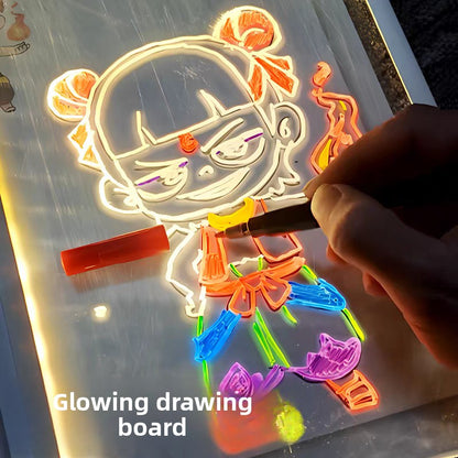 Luminous drawing board