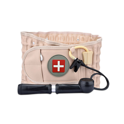 Inflatable Lumbar Support Belt with Pump for Waist Relief