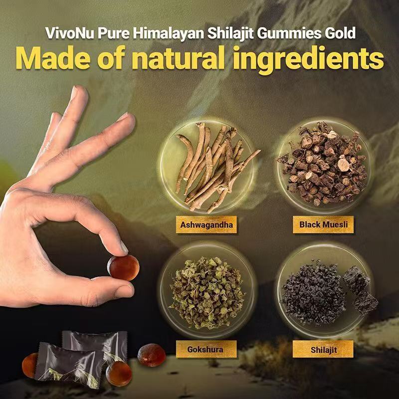 Shilajit Gummies 60 Capsules