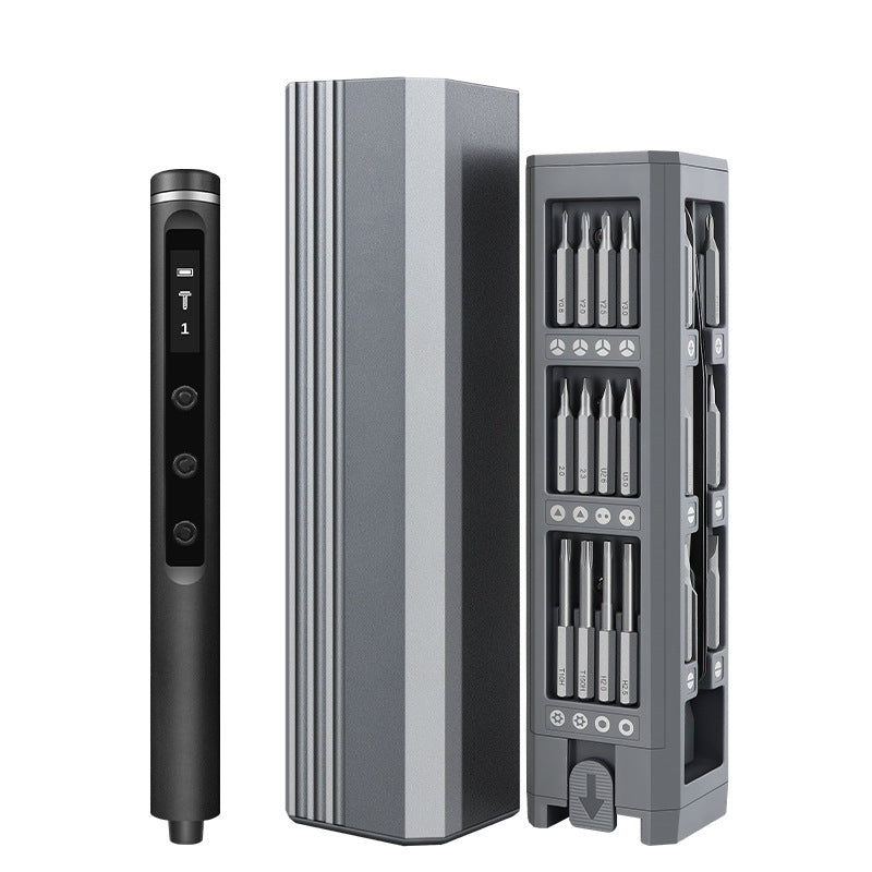 Multi-functional Electric Screwdriver Set with Assorted Bits