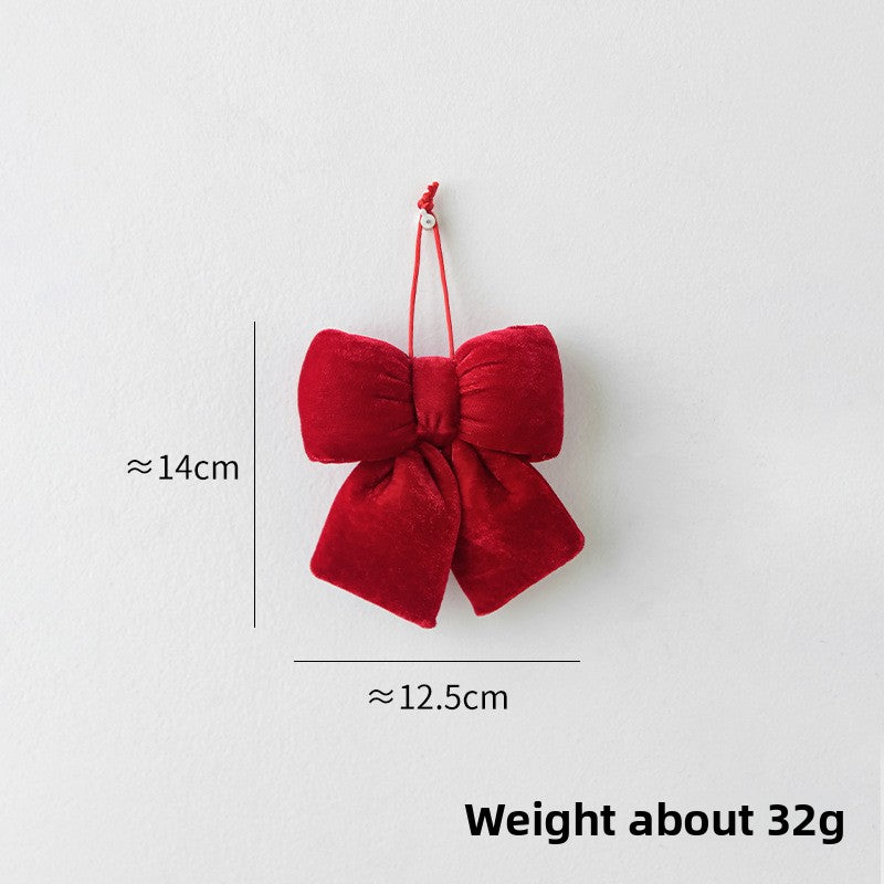 Christmas Bow Christmas Decorations Three-Dimensional