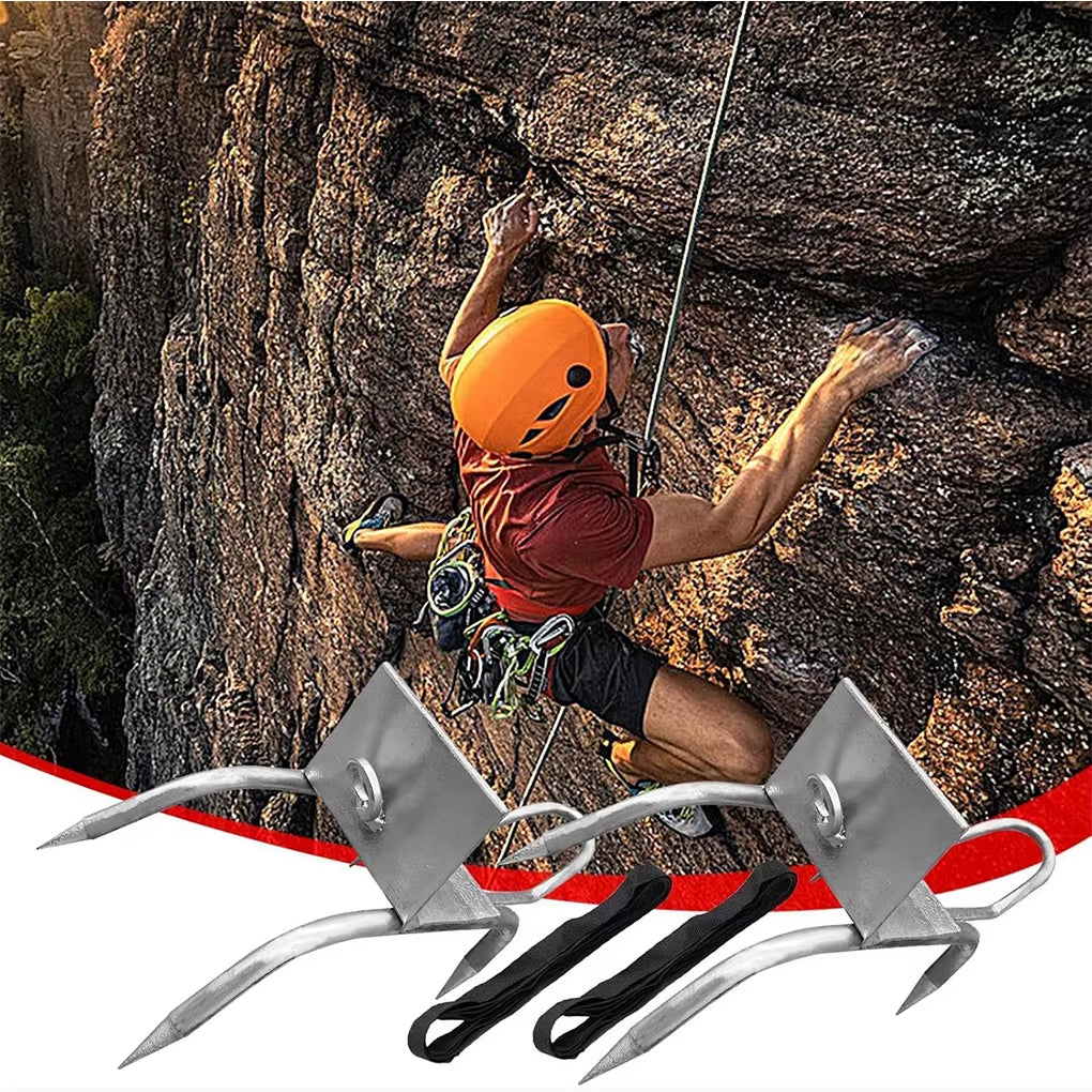Tree Climbing Tool Pole Climbing Spikes for Hunting Shoes Tree Steel Climbing Simple Picking Observation Fruit Tool Accessories
