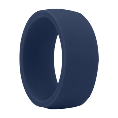 Wide Flat Silicone Sports Ring