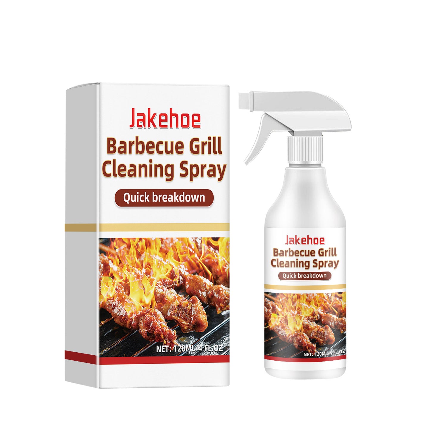 Portable Grill Cleaning Spray