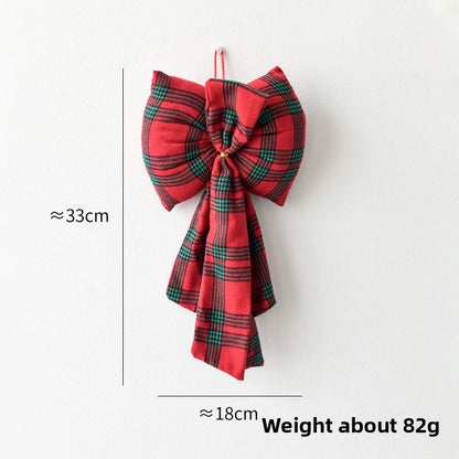Christmas Bow Christmas Decorations Three-Dimensional