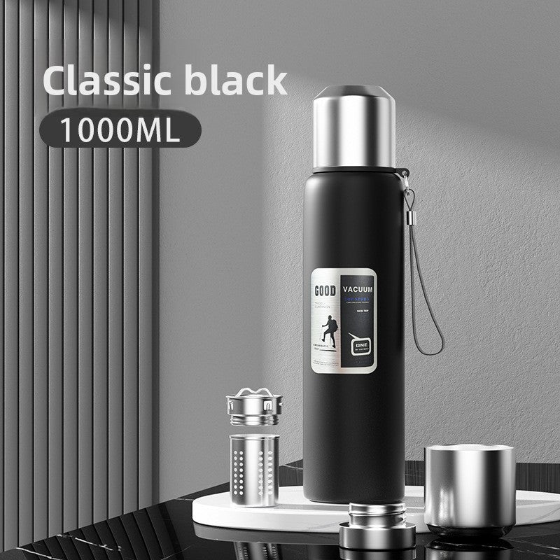 Vacuum Insulated Thermos with Tea Strainer