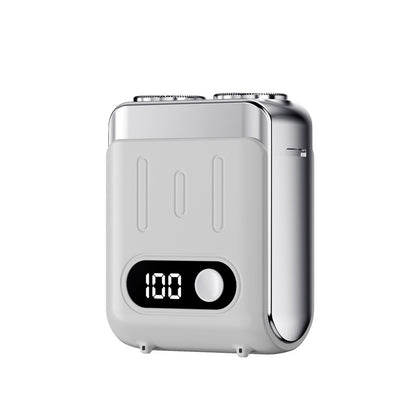 Portable Electric Shaver with Magnetic Charging